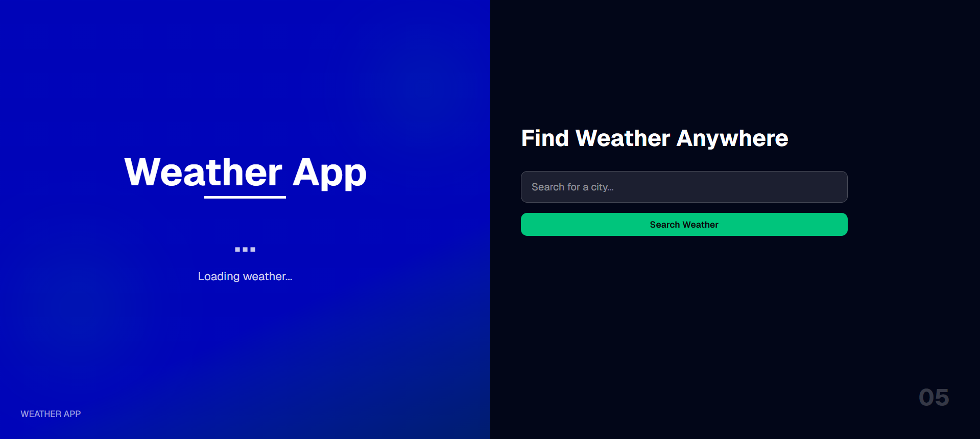 Weather App